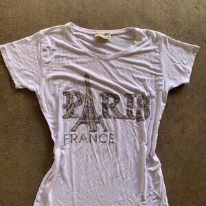 White paris france graphic